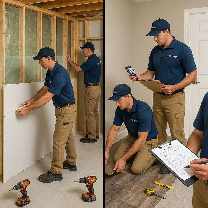 Repairs and Reconstruction process in Old Westbury, NY